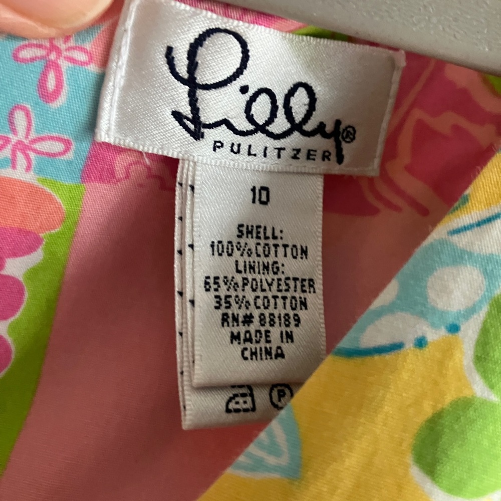 Lilly Pulitzer Patchwork Shift Dress - image 2